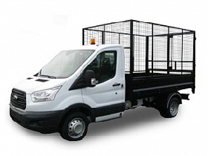 Ford Transit Single Caged Tail lift Tipper