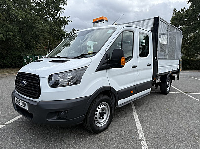 Ford Transit Crew Cab Caged Tail Lift Tipper 2.0